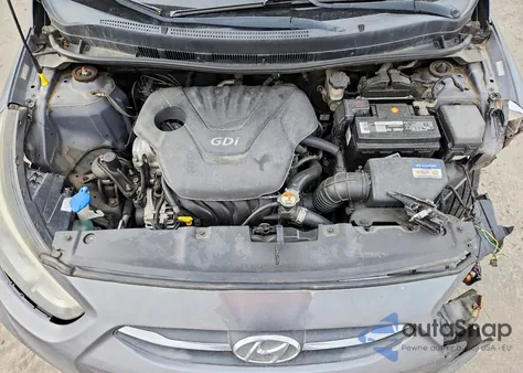 2015 Hyundai Accent Gls из США, поврежденный, VIN KMHCT4AE3FU886348